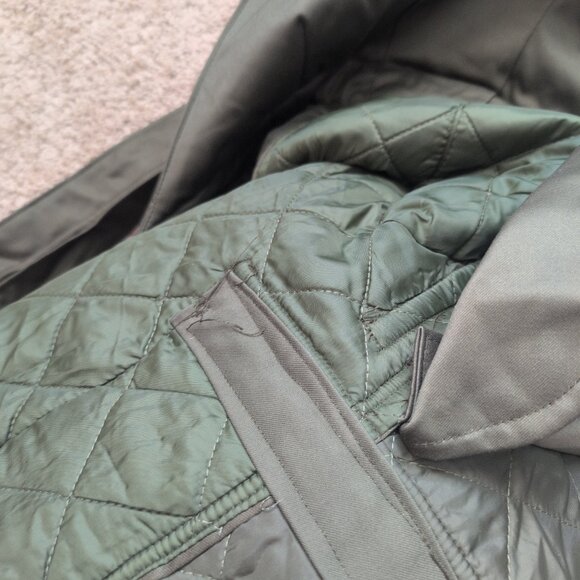 Austrian Military Surplus Lined Overalls, Olive Green/RAL7013 34 waist - Picture 10 of 10